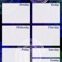 Chore Chart/Weekly Planner/to Do List/Message Board (Edition #02) (Weekly Planner)