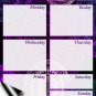 Chore Chart/Weekly Planner/to Do List/Message Board - (Edition #04) (Weekly Planner)