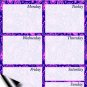 Chore Chart/Weekly Planner/to Do List/Message Board - (Edition #06) (Weekly Planner)