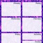 Chore Chart/Weekly Planner/to Do List/Message Board - (Edition #06) (Weekly Planner)