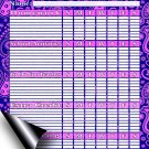 Chore Chart/Weekly Planner/to Do List/Message Board - (Edition #06) (Chore Chart/to Do List)