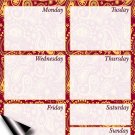 Chore Chart/Weekly Planner/to Do List/Message Board - (Edition #07) (Weekly Planner)