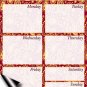 Chore Chart/Weekly Planner/to Do List/Message Board - (Edition #07) (Weekly Planner)
