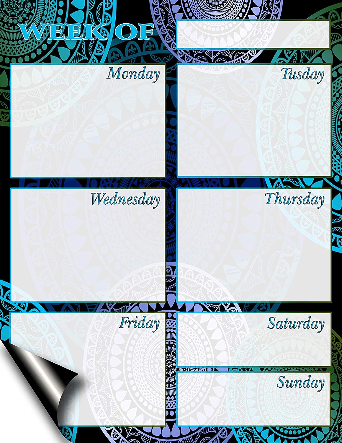 Chore Chart Weekly Planner To Do List Message Board Edition 5