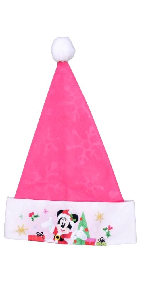 Disney Minnie Mouse - Licensed Character Felt Santa Hats 16-in.