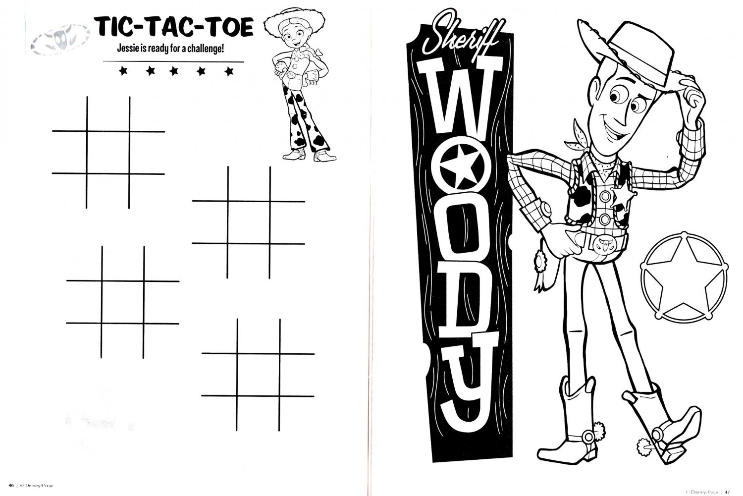 toy story 4 jumbo coloring & activity book