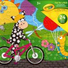 Crayola Out For Ride Learning Puzzle - 24 Pieces Jigsaw Puzzle