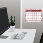 2020 Monthly Magnetic/Desk Calendar/Wall Calendar / - 12 Months Planner - (Damask Edition #23)