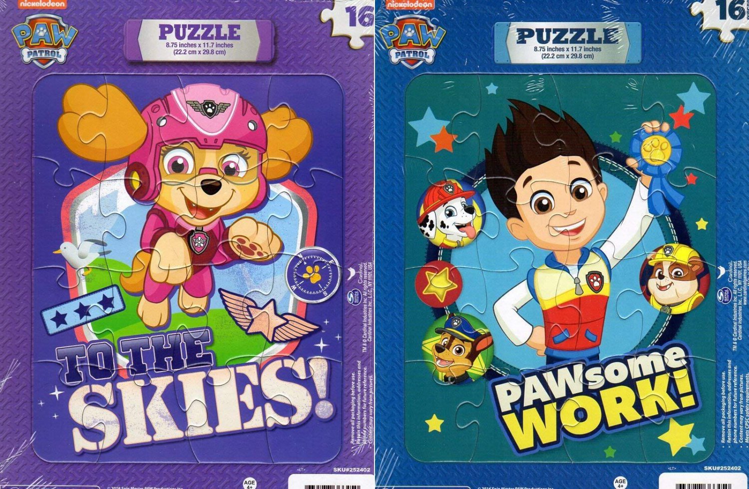 paw patrol electronic jigsaw