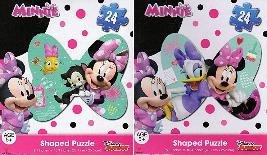 disney minnie puzzle 2 in 1