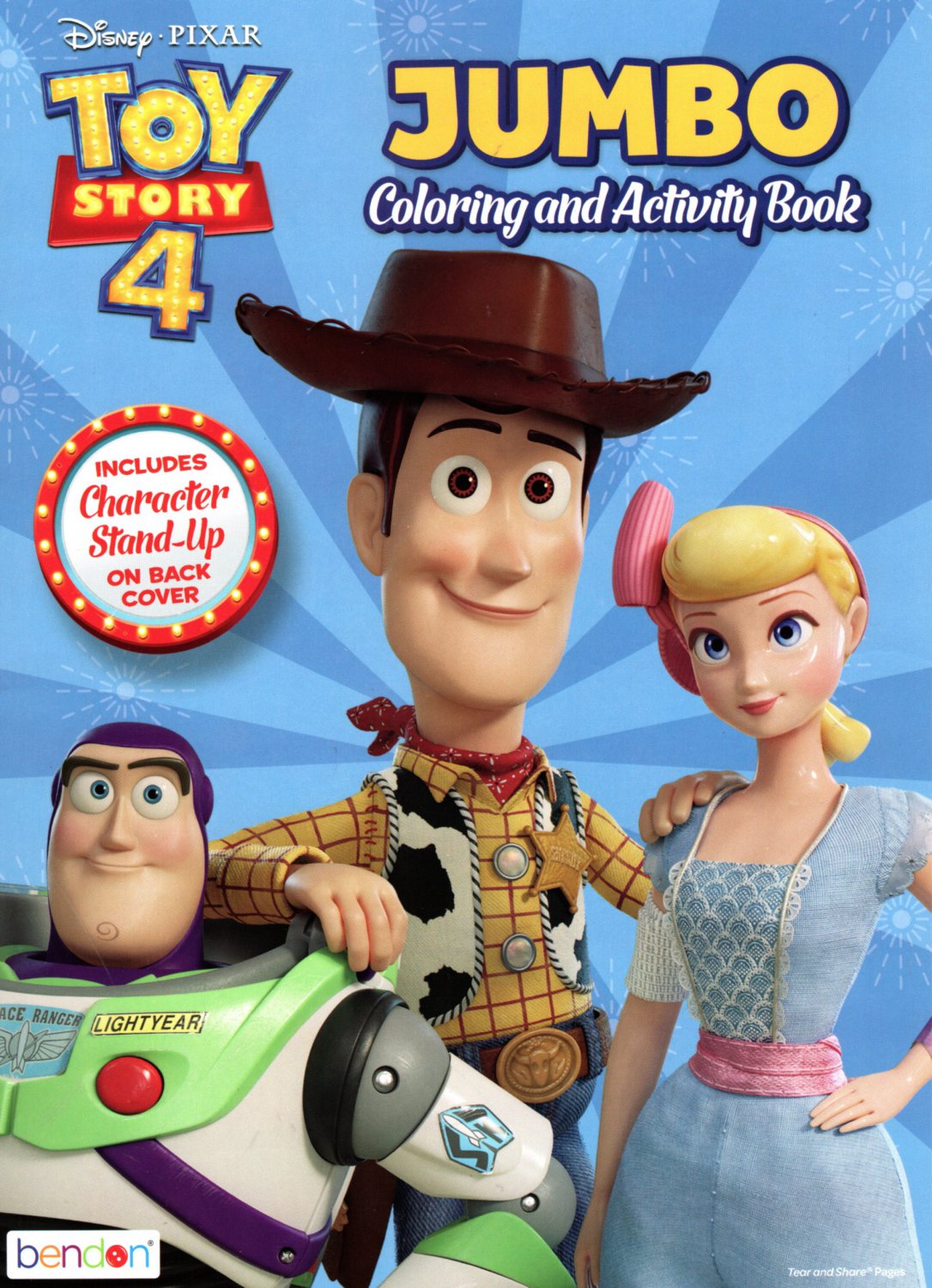 Disney Toy Story 4 - Jumbo Coloring & Activity Book