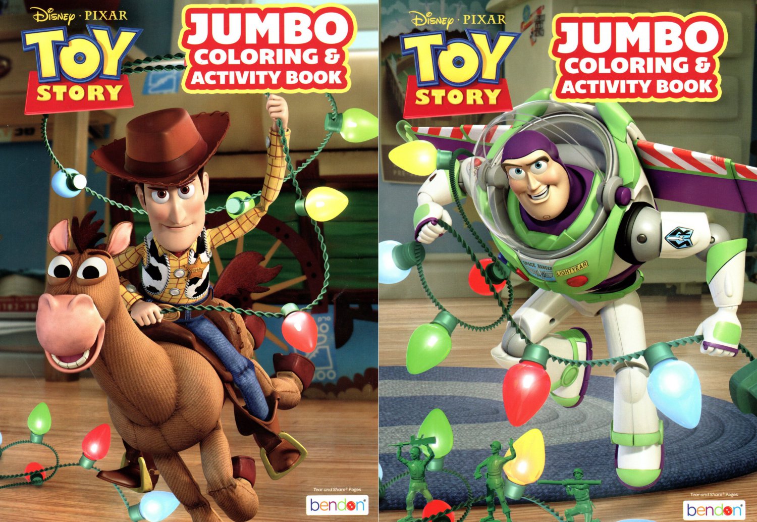 Disney Toy Story Jumbo Coloring & Activity Book (Set of 2)