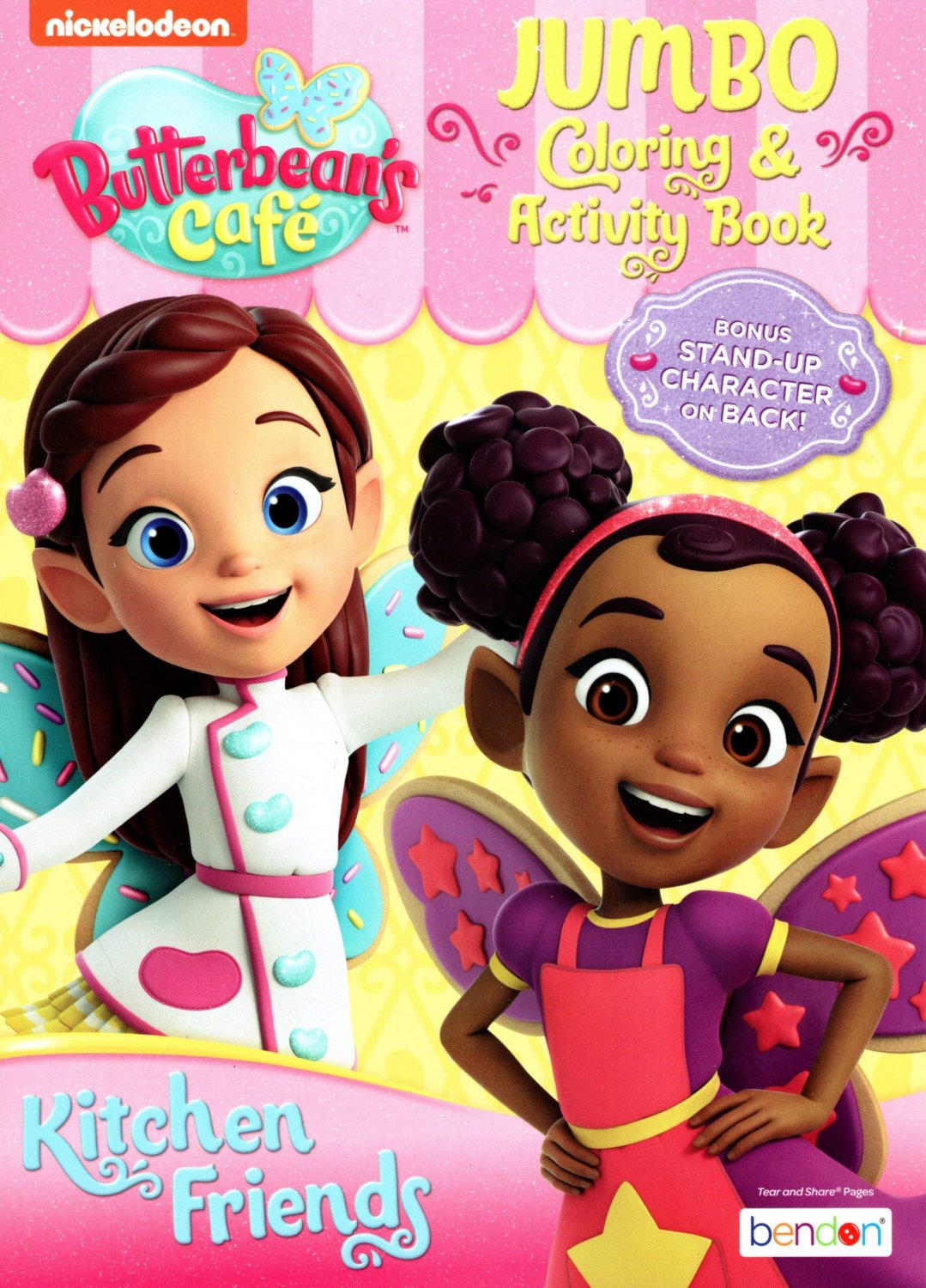 Download Nickelodeon Butterbean's Cafe - Jumbo Coloring & Activity Book - Kitchen Friends