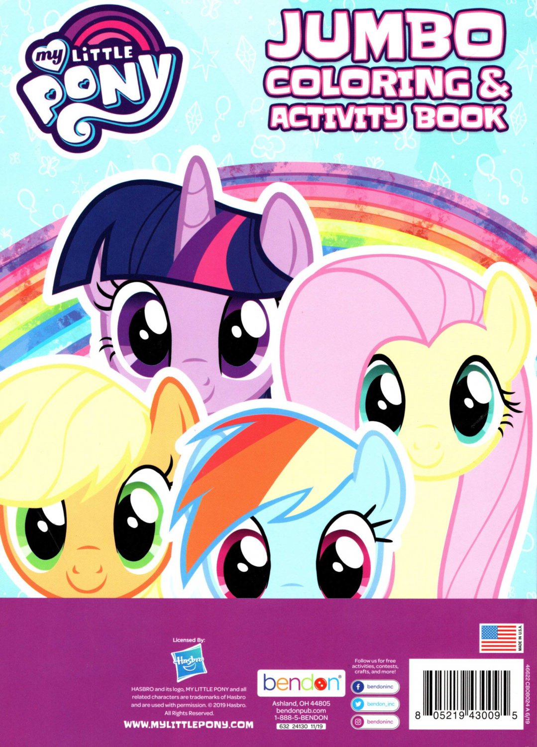 My Little Pony - Jumbo Coloring & Activity Book - Book 2