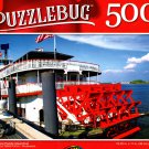 New Orleans Paddle Steamboat - 500 Pieces Jigsaw Puzzle