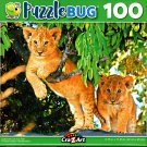 Puzzlebug Cute Lion Cub in a Tree 100 Piece Jigsaw Puzzle