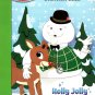 Pudolph The Red - Nosed Reindeer - Christmas Edition Holiday - Activity Book - Holly Jolly Christmas