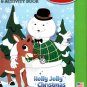 Pudolph The Red - Nosed Reindeer - Christmas Edition Holiday - Activity Book - Holly Jolly Christmas