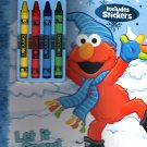 Sesame Street - Christmas Edition Holiday - Coloring & Activity Book - Includes Stickers