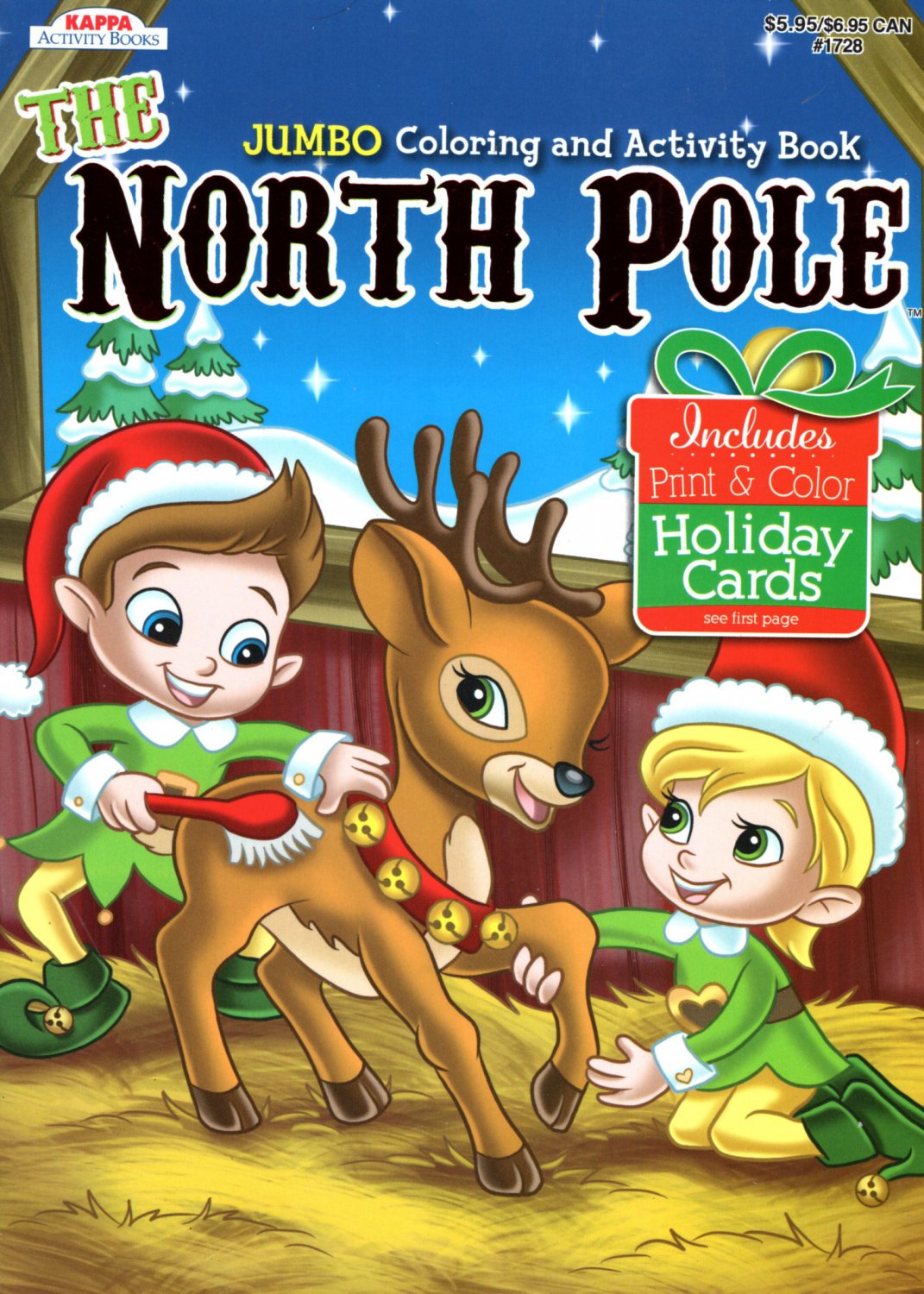 Christmas Edition Holiday - Jumbo Coloring and Activity Book - The ...