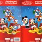 Disney Mickey - Christmas Edition Holiday - Coloring & Activity Book - Includes Stickers Set of 2