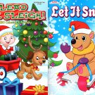 Christmas Edition Holiday - Jumbo Coloring and Activity Book - Let it Snow and Lead The Sleigh