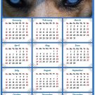 2020 Magnetic Calendar - Calendar Magnets - Today is My Lucky Day - Dog Themed 3