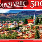 Aerial View of Rogoznica, Croatia - 500 Pieces Jigsaw Puzzle