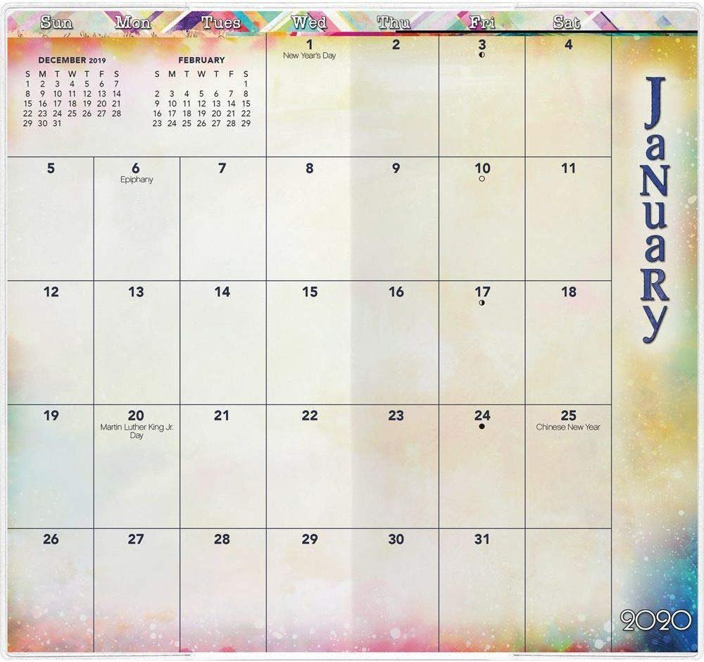 Calendars Color Splash Connie Haley Pocket Planner with Paper All