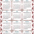 2020 Magnetic Calendar - Calendar Magnets - Today is My Lucky Day - Edition #TN03