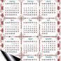 2020 Magnetic Calendar - Calendar Magnets - Today is My Lucky Day - Edition #TN03