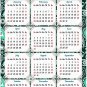 2020 Magnetic Calendar - Calendar Magnets - Today is My Lucky Day - Edition #TN06