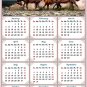 2020 Magnetic Calendar - Calendar Magnets - Today is My Lucky Day - Horses Edition #001