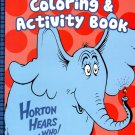 Dr. Seuss Coloring & Activity Book - Horton Hears a Who!