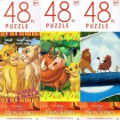 The Lion King - 48 Pieces Jigsaw Puzzle (Set of 3)