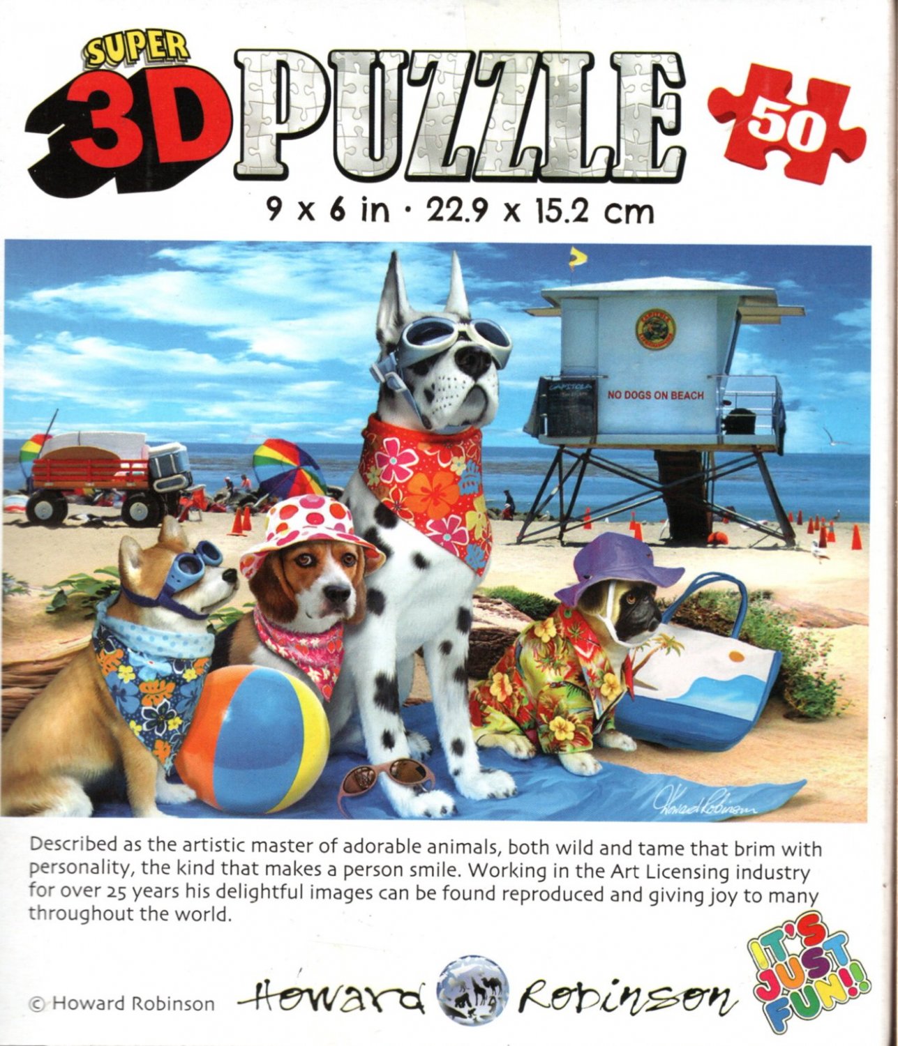Stay Cool - Super 3D 50 Pieces Jigsaw Puzzle