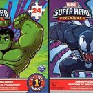 Marvel Super Hero - Adventures - 24 Pieces Jigsaw Puzzle (Set of 2)