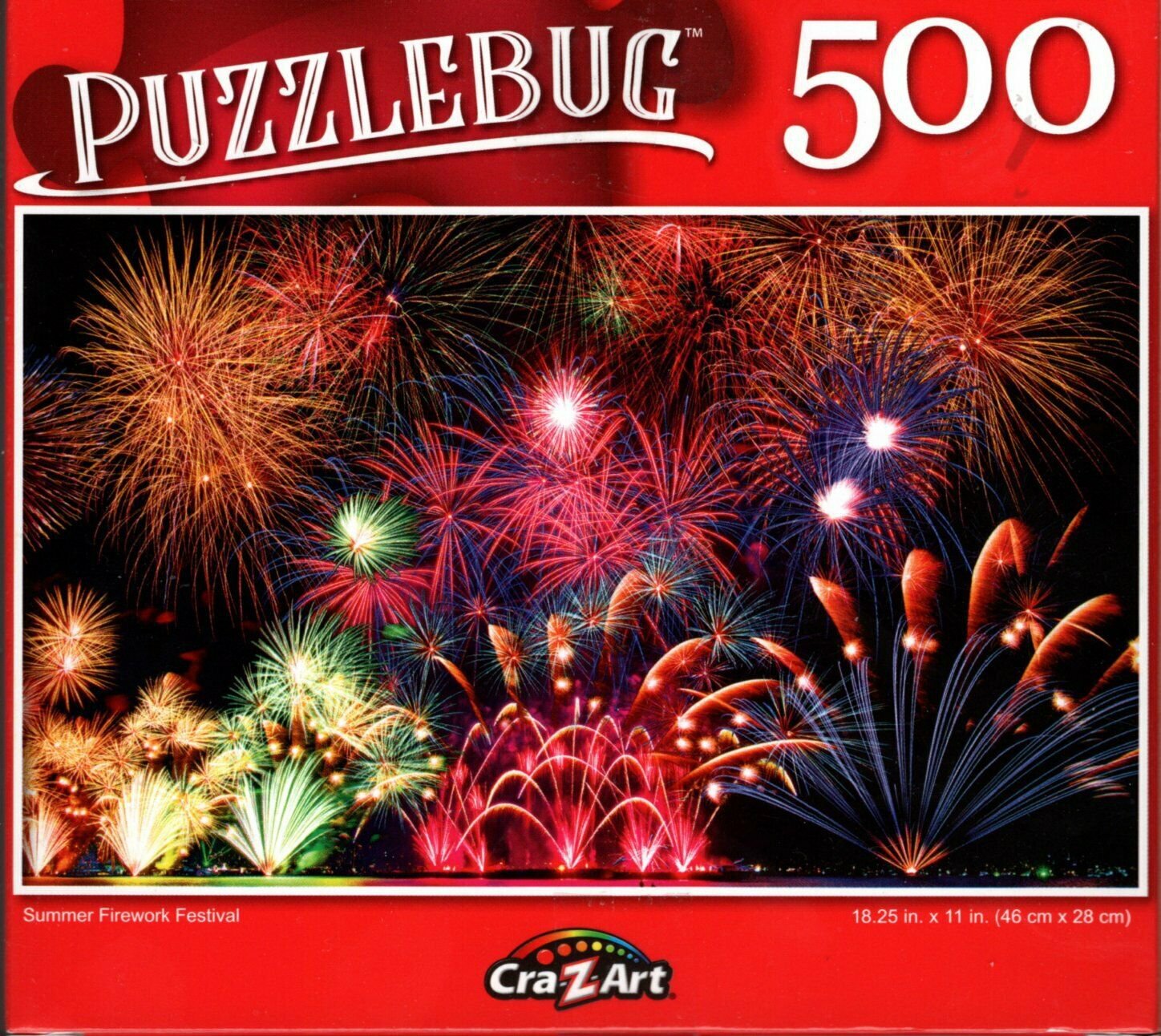 Summer Firework Festival - 500 Pieces Jigsaw Puzzle