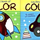 My First Book of Color - Coloring Book - v1 (Set of 2)