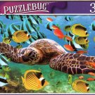 Green Sea Turtle Cruising in The Ocean - 300 Pieces Jigsaw Puzzle