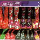 Colorful Children's Boots at Market Stall - 300 Pieces Jigsaw Puzzle