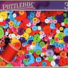 Colorful Buttons and Thread - 300 Pieces Jigsaw Puzzle
