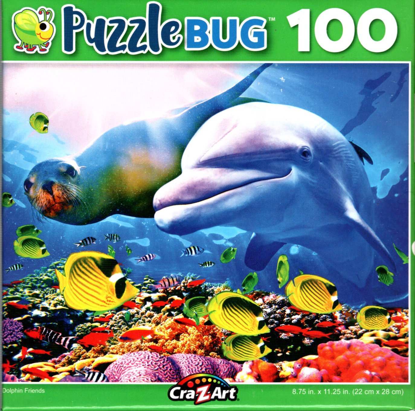 Dolphin Friends 100 Pieces Jigsaw Puzzle