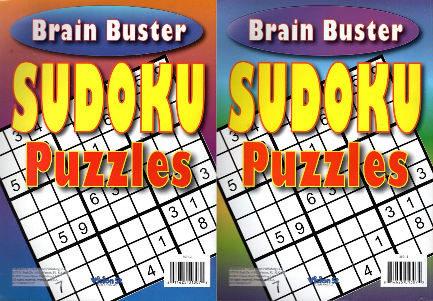 Brain Buster Sudoku Puzzle Easy Medium Expert Over 150