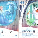 Disney Frozen II - 48 Shaped Puzzle - (Set of 2)