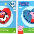 Peepa Pig - 24 Shaped Puzzle - (Set of 2) Peepa Pig - 24 Shaped Puzzle - (Set of 2)