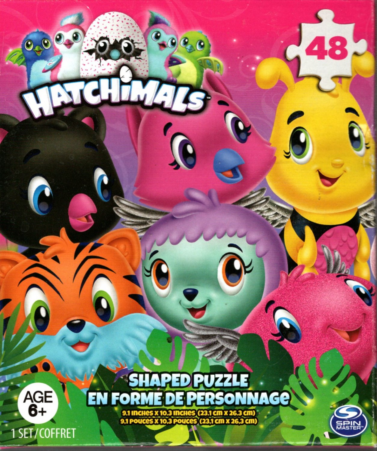 Hatchimals - 48 Shaped Puzzle v2