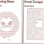 Maze Craze Activity Book for Kids Easy Medium Hard Levels - v1
