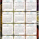 2021 Magnetic Calendar - Calendar Magnets - Today is My Lucky Day - Themed 07 (7 x 10.5)