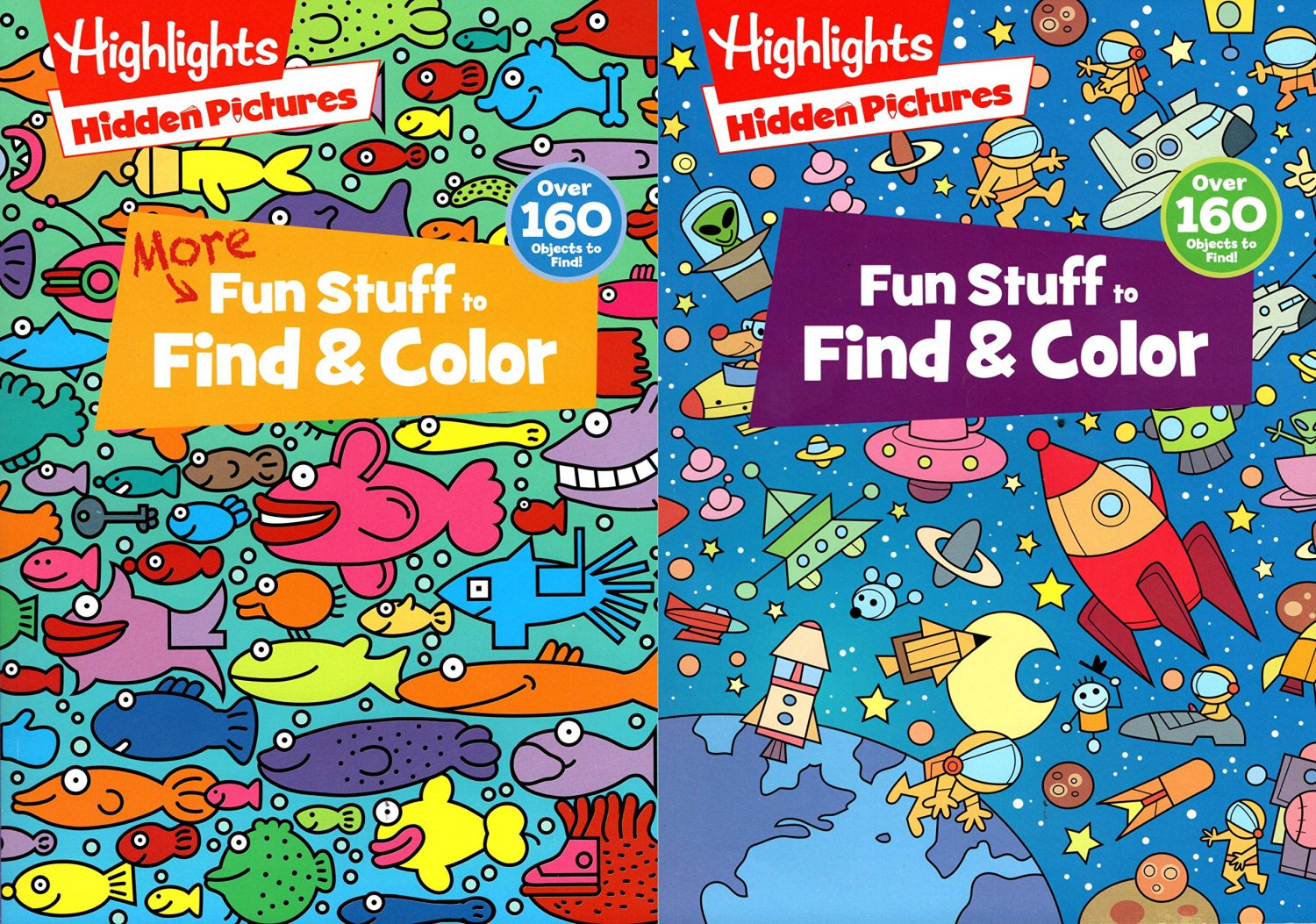 Highlights Hidden Pictures - Fun Stuff to Find & Color - Coloring ...